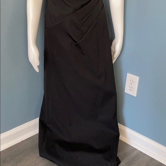 Tadashi Shoji Stunning Black Evening Dress size 6 - Picture 3 of 7